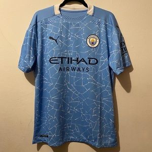 Manchester City 20/21 Authentic Home Jersey